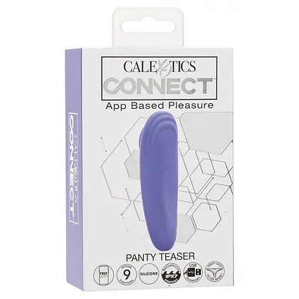CalExotics Connect Panty Teaser, 9 Moduri Reîncărcabil Mov