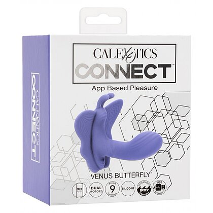 CalExotics Venus Butterfly Mov — 9 Vibrații, USB, Discret