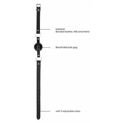 Căluș Cu Bilă Ouch Negru