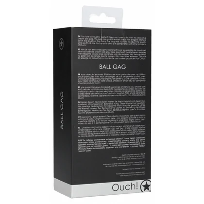 Căluș Cu Bilă Ouch Negru