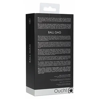 Căluș Cu Bilă Ouch Negru