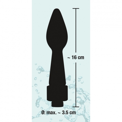 Cap Irigator Duș Anal Rear Splash Negru