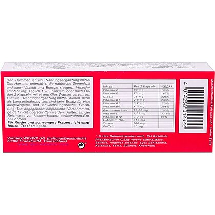 Capsule Doc Hammer Pop Master 24buc