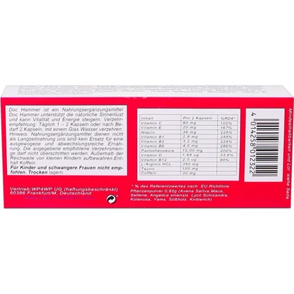 Capsule Doc Hammer Pop Master 24buc