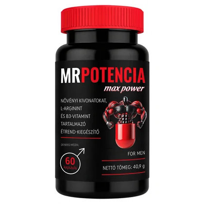 Capsule Erecție MrPotencia Max Power 60capsule