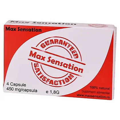 Capsule Potentă Max Sensation 4buc