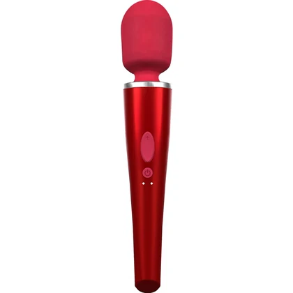 Caresse Pro Wand 8000rpm - 5 Moduri, IPX7, 120 Min Roșu