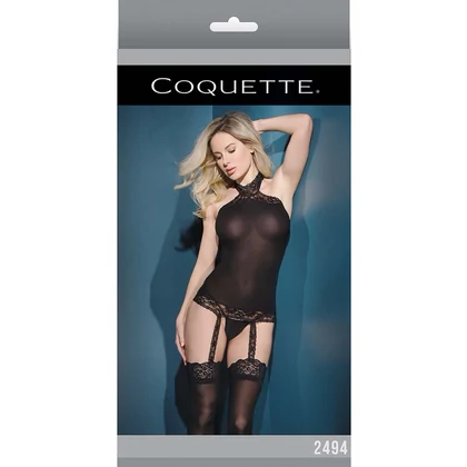 Catsuit Coquette Adaline Negru S-L