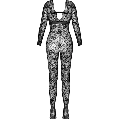 Catsuit Cottelli Collection Mary Negru S-L