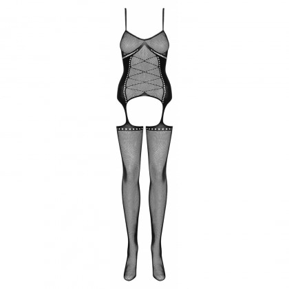 Catsuit Obsessive G314 Negru S-L