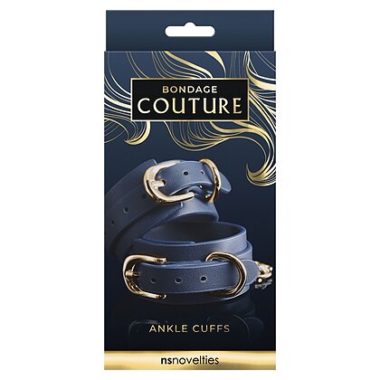 Cătușe Bondage Couture Ankle Albastru