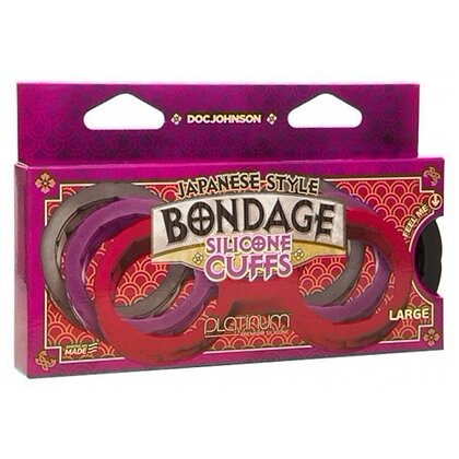 Cătușe Bondage Japanese Style Negru