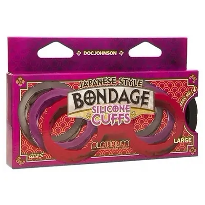 Cătușe Bondage Japanese Style Negru