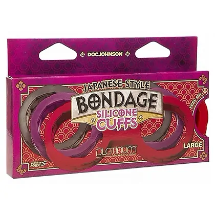 Cătușe Bondage Silicone Large Mov