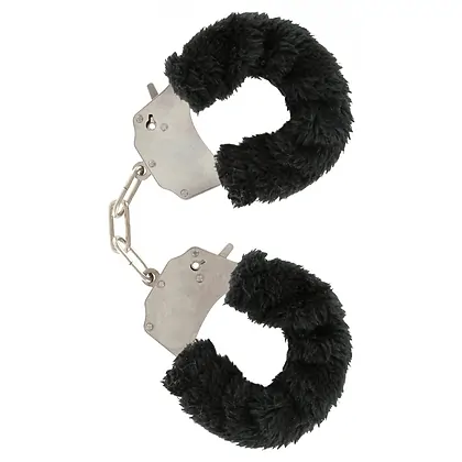 Cătușe Furry Fun Cuffs Negru