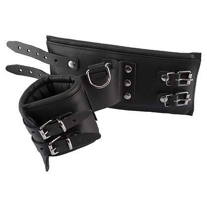 Cătușe Leather Zado Negru