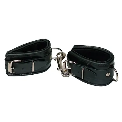 Cătușe Mâini Leather Cuffs Negru