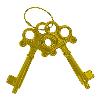 Cătușe Metal Bondage Auriu