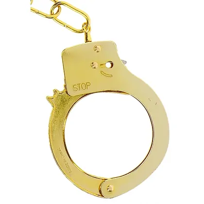 Cătușe Metal Bondage Auriu