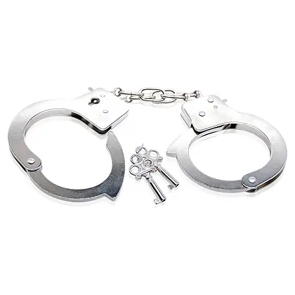 Cătușe Metal Pentru Începători Argintiu