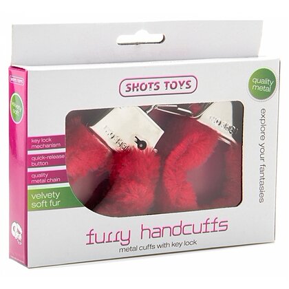 Cătușe Shots Furry Fun Roșu
