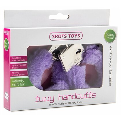 Cătușe Shots Toys Furry Handcuffs Mov