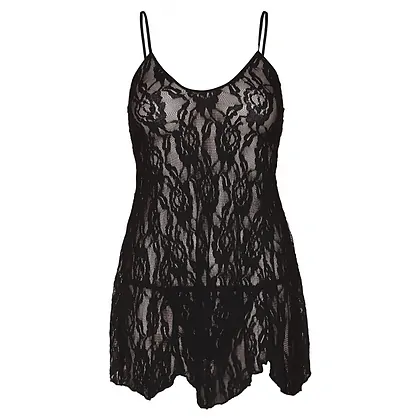 Chemise Leg Avenue Rose Lace Flair Negru XS-L