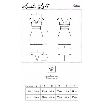Chemise LivCo Accalia Crem L-XL