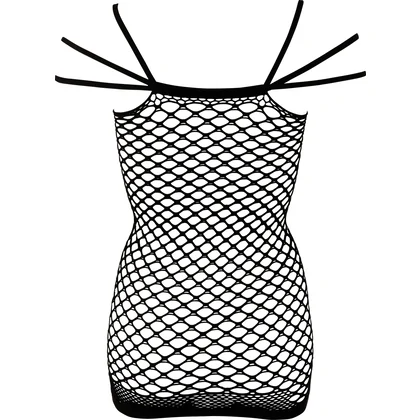 Chemise No:Xqse Din Plasă Elise Negru S-L