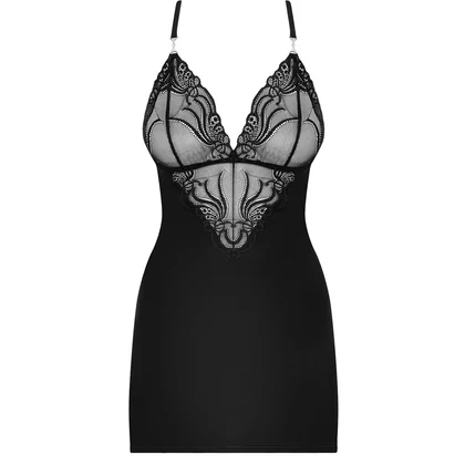 Chemise Obsessive 828-CHE Negru S-M