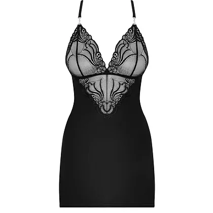 Chemise Obsessive 828-CHE Negru S-M