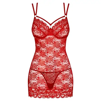 Chemise Obsessive 860-CHE Roșu S-M