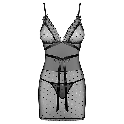 Chemise Obsessive Bowessa Negru L-XL