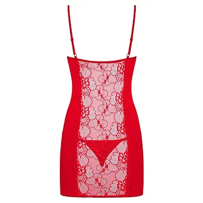 Chemise Obsessive Heartina Roșu S-M