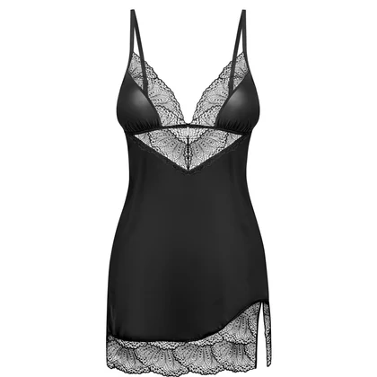 Chemise Obsessive Lobellis Negru XS-S