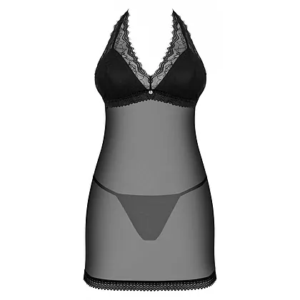 Chemise Obsessive Medilla Negru XS-S