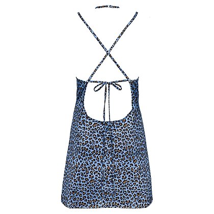 Chemise Obsessive Nadines Albastru S-M