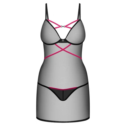 Chemise Obsessive Novenes Negru XS-S