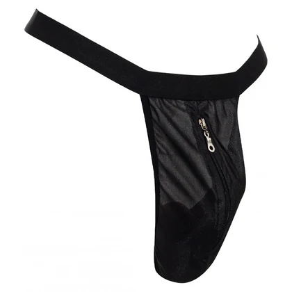 Chilot Amorable Lucas With Zipper Negru S-L