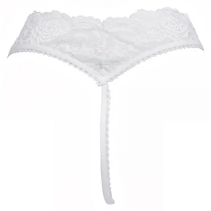 Chilot Amorable Open Lydia Alb S-L