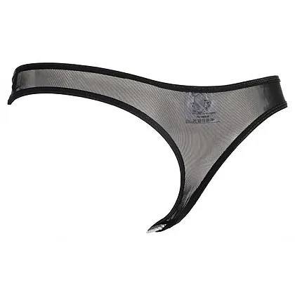 Chilot Amorable Open Pearls Negru S-L