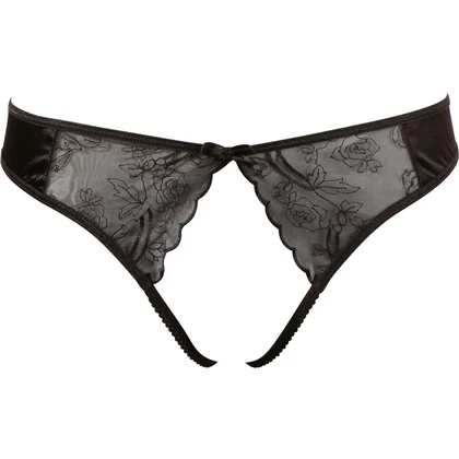 Chilot Decupat Cottelli Collection Denise Negru S