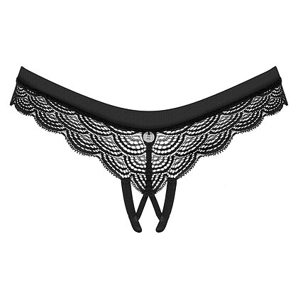 Chilot Obsessive Decupat Chemeris Negru XS-S