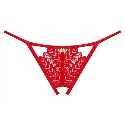 Chilot Obsessive Ingridia Decupat Roșu XL-2XL