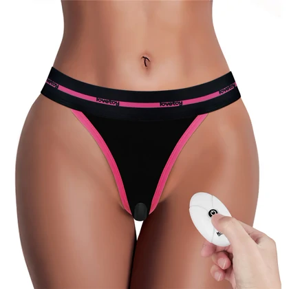 Chilot Secret Vibe Reîncărcabil cu Vibrator Discret și Telecomandă Negru S