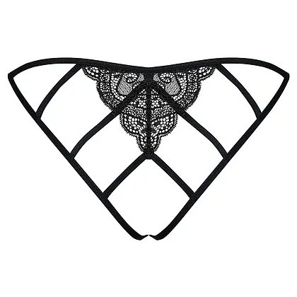 Chiloței Decupați Obsessive Miamor Negru S-M