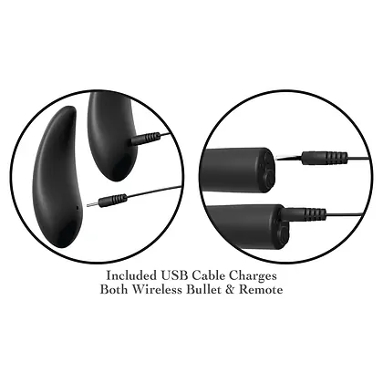 Chiloți Vibratori Fetish Fantasy Remote Panty Negru