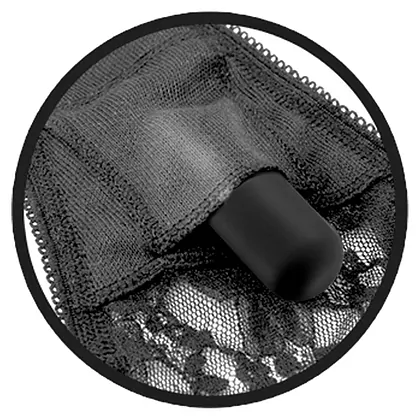 Chiloti Vibratori Fetish Fantasy Series Negru XS-L
