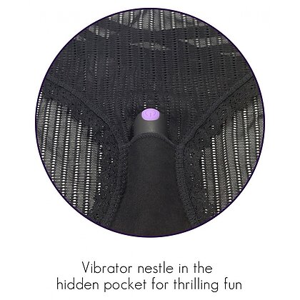 Chiloți Vibratori IJOY Rechargeable Remote Control Negru