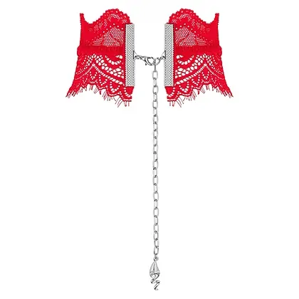 Choker Obsessive Bergamore Roșu